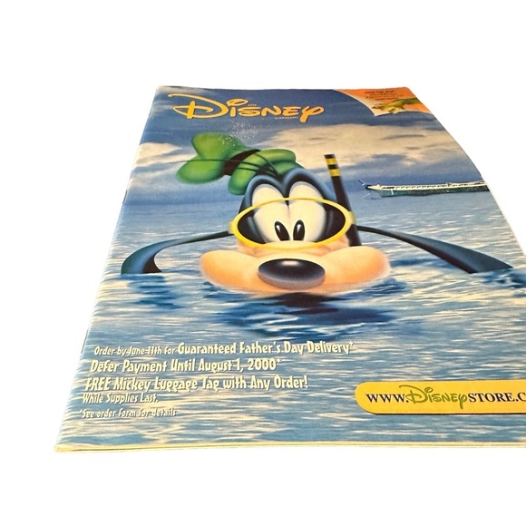 Vtg Disney 1999 Fathers Day Special Store Paperback Catalog First 100 Years VGC - Picture 2 of 7